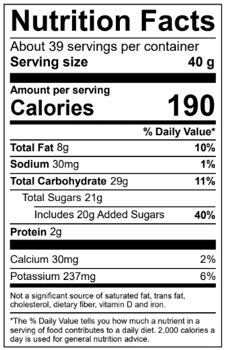 1 Case of Frappe Mix:7 bags (3.5 lbs Each)