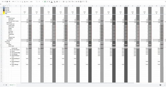 Incentive Matrix Digital Template